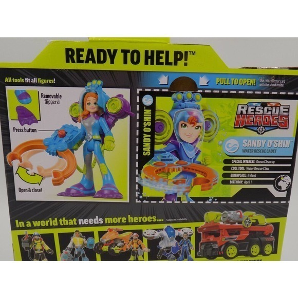 Fisher Price Rescue Heroes Sandy‎ O'Shin - Picture 4 of 4